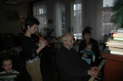 123) vánoce táta - vánoční zpívání