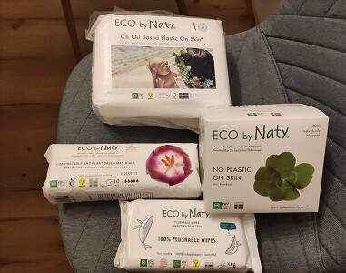 Ekologické produkty ECO by Naty se staly základem mé výbavy, říká maminka Šárka. 