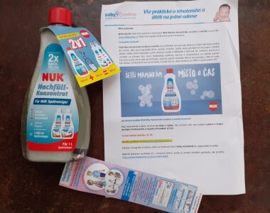 NUK Mycí koncetrát doporučuji, je účinný, neparfémovaný a šetrný k přírodě
