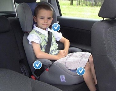 Rozdělení autosedaček podle váhové skupiny