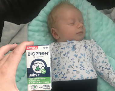 Náhledový obrázek pro článek Maminka Katka: Ze syna máme nyní díky Biopronu spokojenější miminko