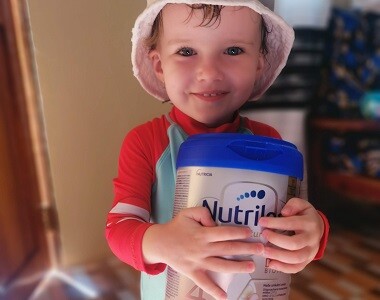 Maminka Eliška: Mléko Nutrilon 4 vidím jako vhodnou volbu, když už nemůžete kojit