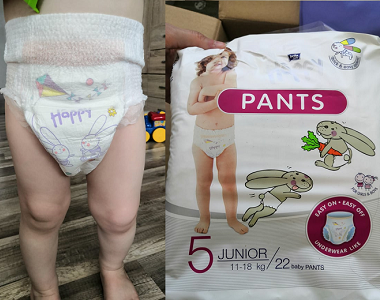 Maminka Eva testuje Bella Happy Pants Junior