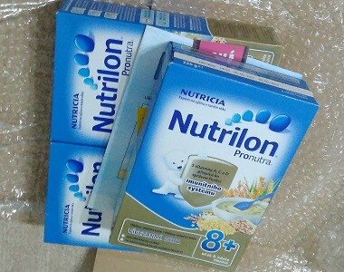Testování vícezrnné kaše s rýžovými křupinkami Nutrilon Pronutra