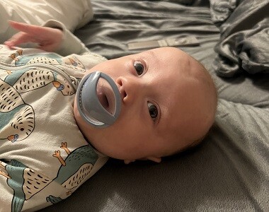 Maminka Lucie: Synovi pomohl dudlík NUK MommyFeel zlepšit sací reflex