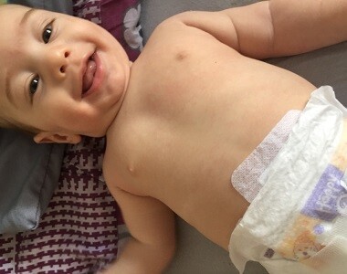 Lucie s Benjaminem testuje pleny Bella Happy