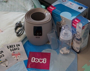 Maminka Míša: Minimalizace polykání vzduchu při krmení miminka lahvičkou LOVI