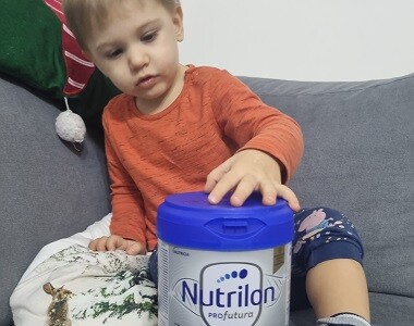Maminka Nikola: Veľmi sa mi páči zloženie mlieka Nutrilon 4