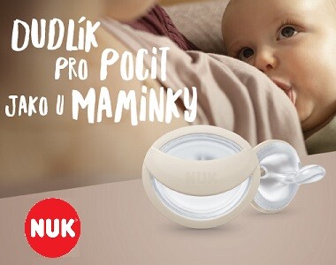 Testování novinky NUK MommyFeel dudlíku (speciálně vyvinutý pro období kojení)