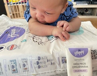 Za nás jasná volba a už žádné jiné, říká o plenkách Happy Soft & Delicate maminka Petra
