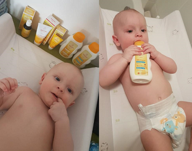 Maminka Tereza testuje Měsíčkovou péči od Weledy