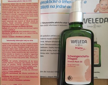 Maminka Vendula: Pěstící olej Weleda doporučuji všemi deseti!