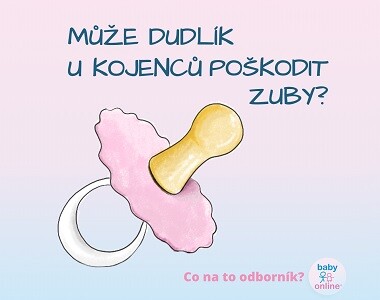 Může dudlík u kojenců poškodit zuby?