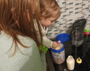 Maminka Veronika: Mléko Nutrilon 4 obsahuje důležité látky pro vývoj dítěte