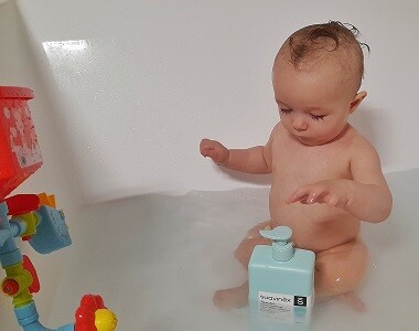 Syn má velmi citlivou pokožku, ale s kosmetikou Suavinex je krásně hebká a hydratovaná, říká Žaneta