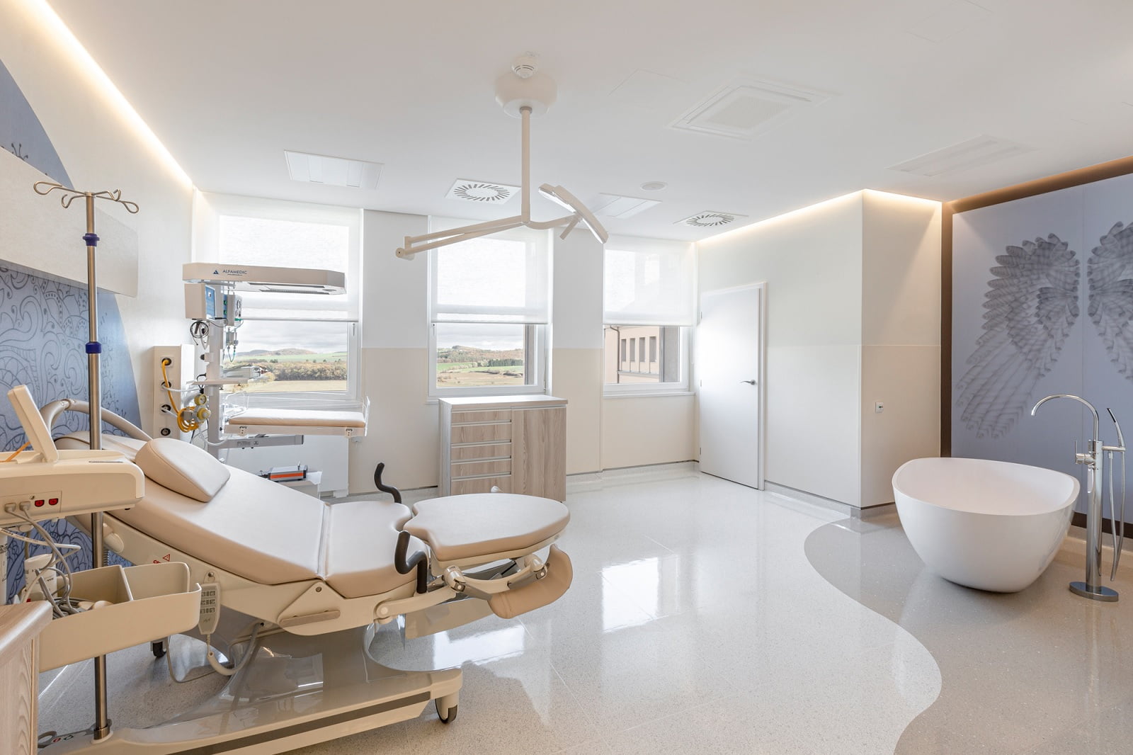 NH Hospital, a.s., Nemocnice HořovicePorodní sál
