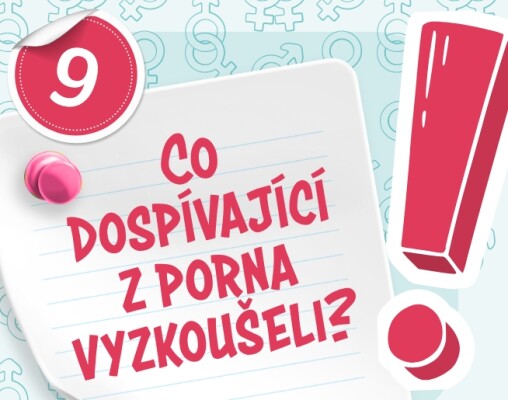 Sexuální výchova: Co dospívající z porna vyzkoušeli?