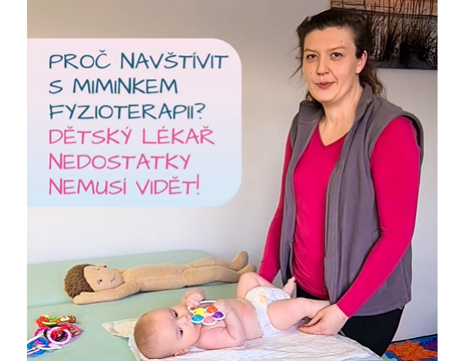 Proč navštívit s miminkem fyzioterapii?