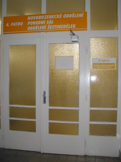Nemocnice Kladno, a.s.Vstup na porodnické oddělení