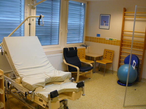 Orlickoústecká nemocnice, a.s. - Gynekologické a porodnické odděleníPorodní sálKaždý sál je velmi prostorný a je vybaven novými polohovatelnými porodnickými lůžky a různými úlevovými pomůckami – ribstoly, balóny a vaky či porodnickými stoličkami.
