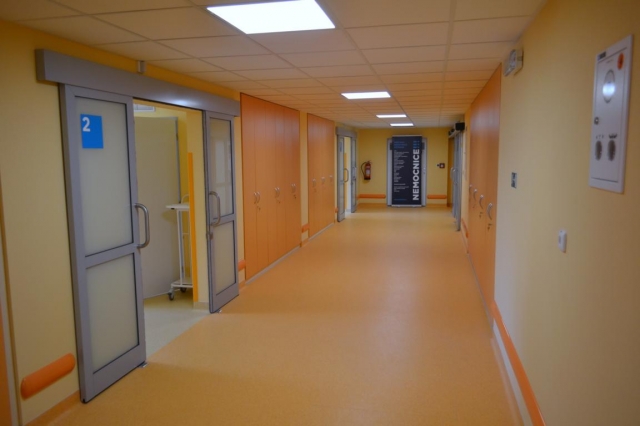 Městská nemocnice Ostrava, p.o.Chodba porodnického oddělení