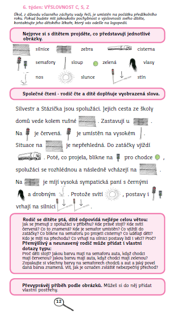 Výslovnost písmen C, S, Z