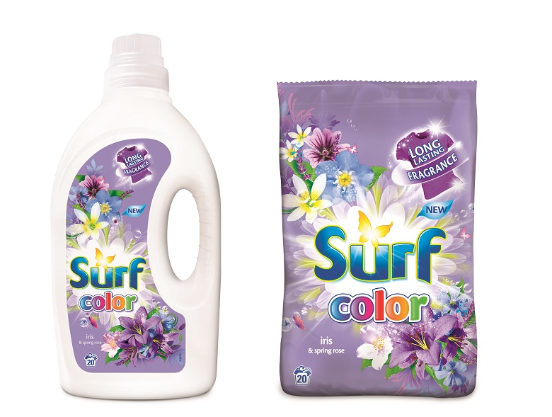 Surf Iris & Spring Rose