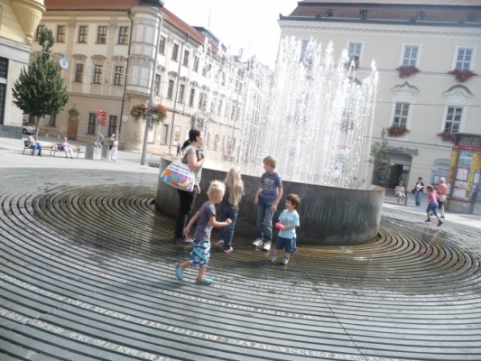 Brno město fontán